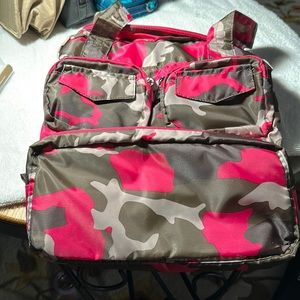 Lug Packable Puddle Jumper - Camo Rose